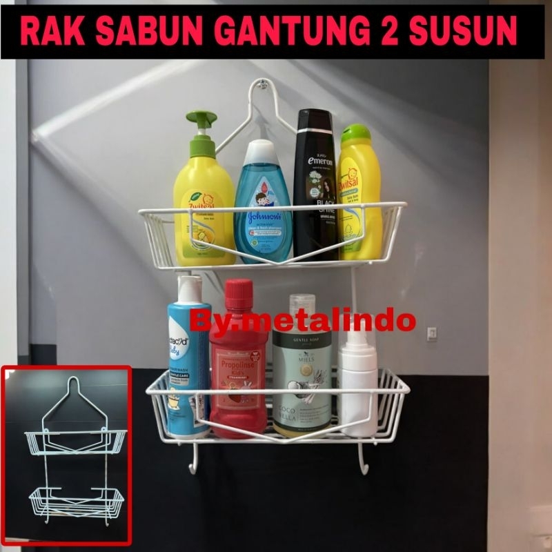 Rak gantung rak sabun serbaguna rak dapur