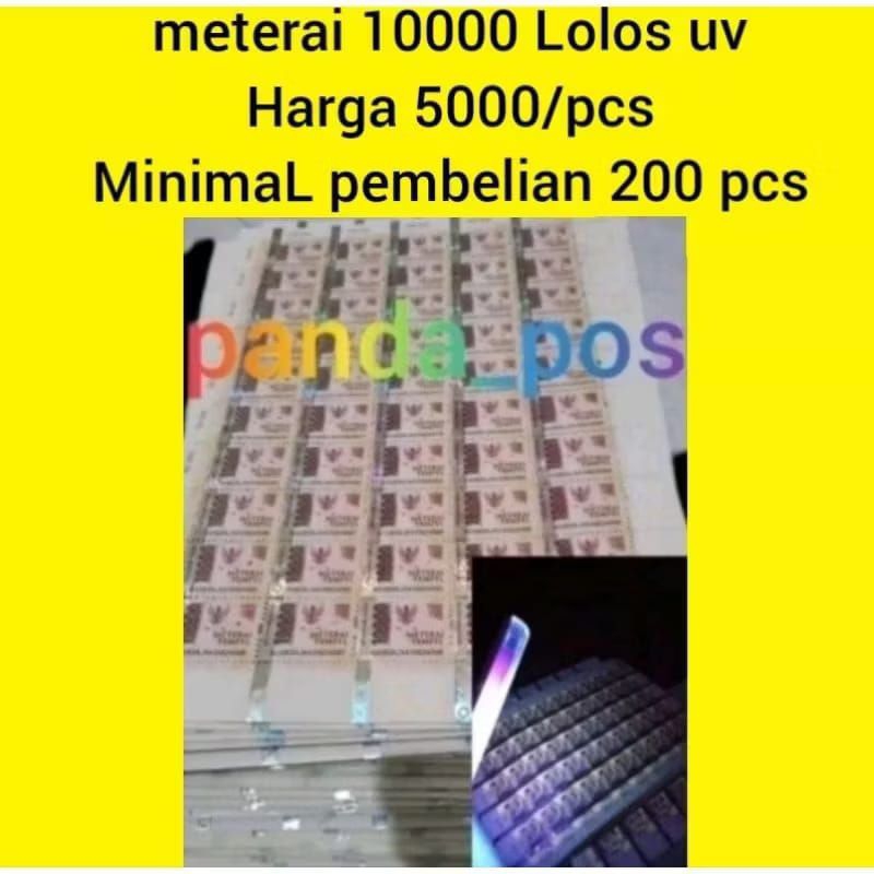 

materai 10000