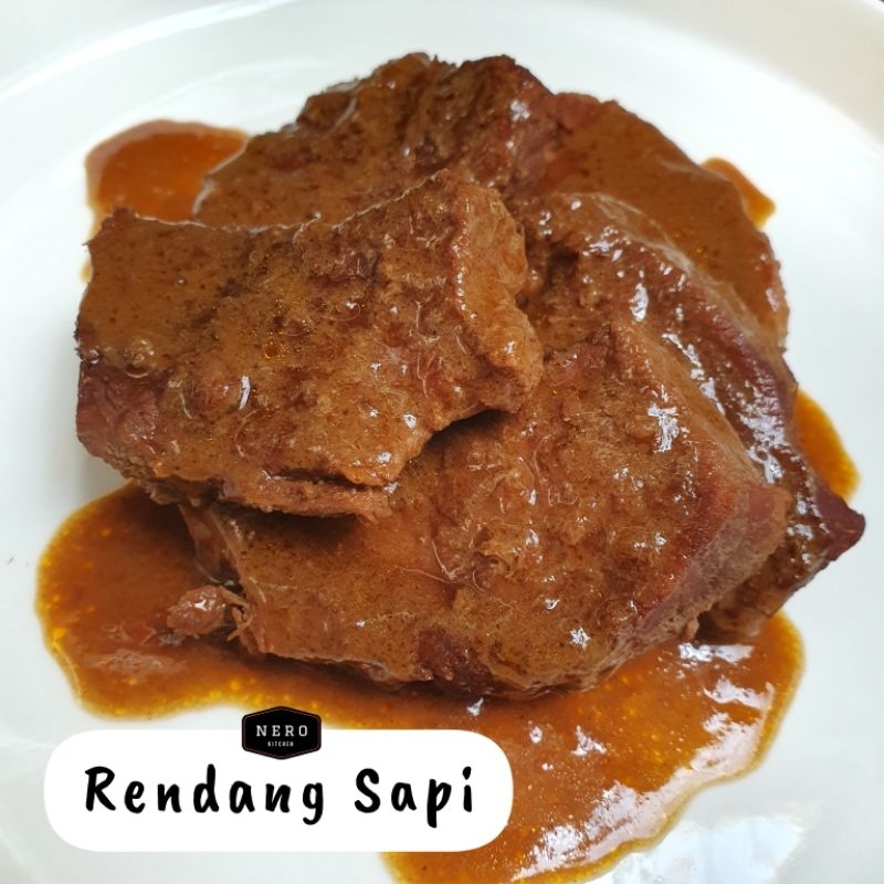 

Rendang Sapi (Frozen) / Frozen Food Lauk / Makanan Rumahan / Lauk rumahan / Makanan Beku