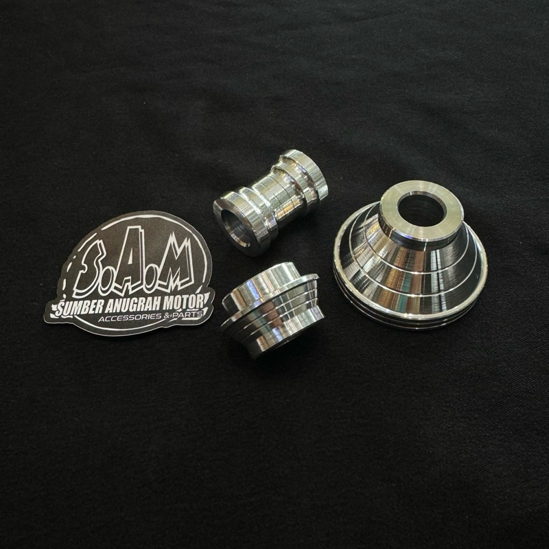 BOSHING VELG RCB PNP RX-KING BAHAN DURALIUM T6 | RXK RXKING RXS / BOSH GEAR BOX UNTUK RX KING PAKAI 