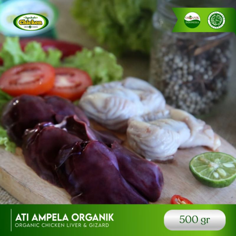 

Ati Ampela Organik Berkah Chicken 500g