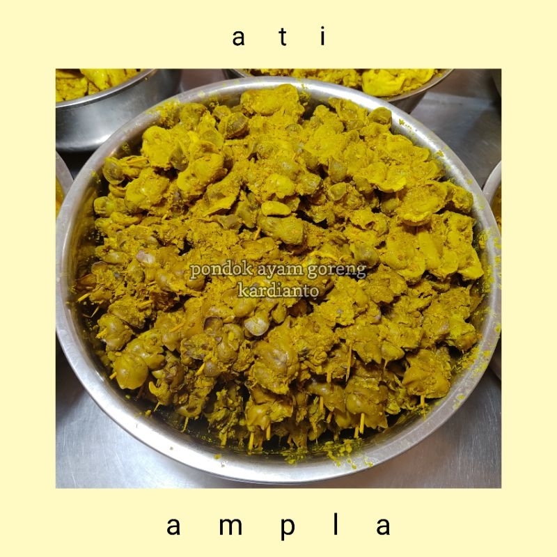 

ati ampla usus siap goreng