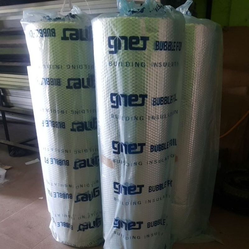 Aluminium bubble foil peredam panas atap