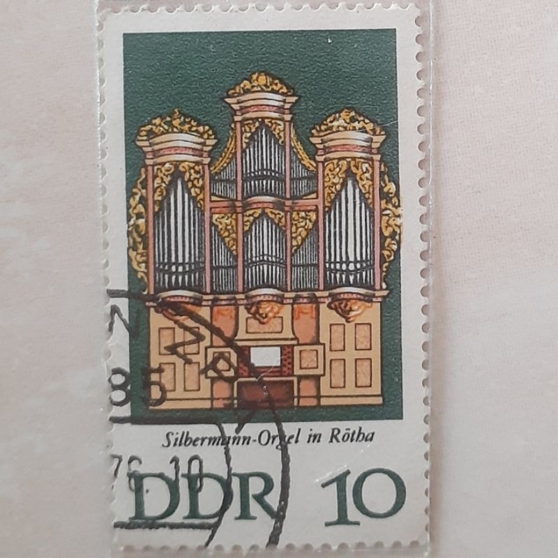 

Perangko Jerman Silbermann Organs (St. George Church, Rötha near Leipzig) Tahun 1976