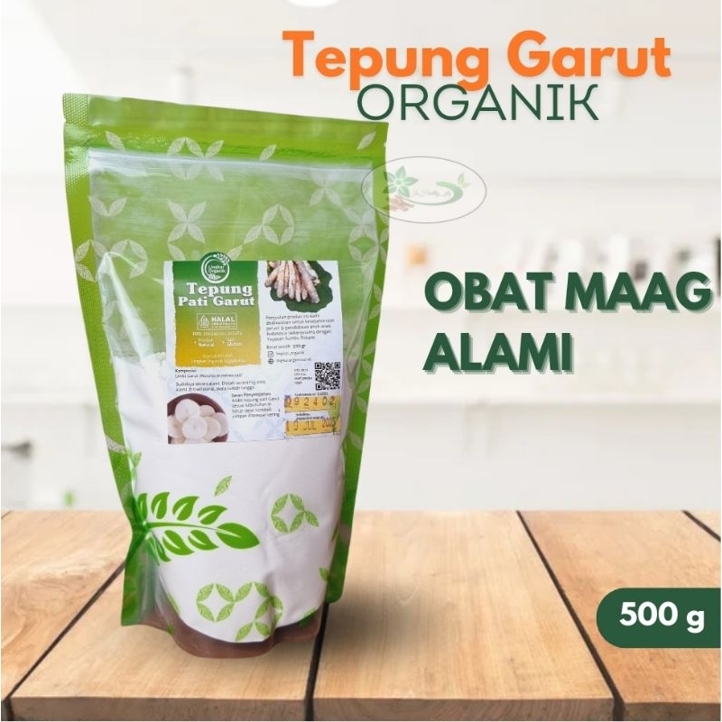 

LINGKAR ORGANIK - TEPUNG PATI GARUT ORGANIK 500 GRAM