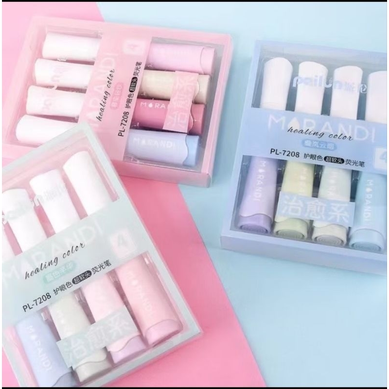 

Stabilo Warna Pastel Aesthetic Dengan Kemasan Baru Morandi Aesthetic
