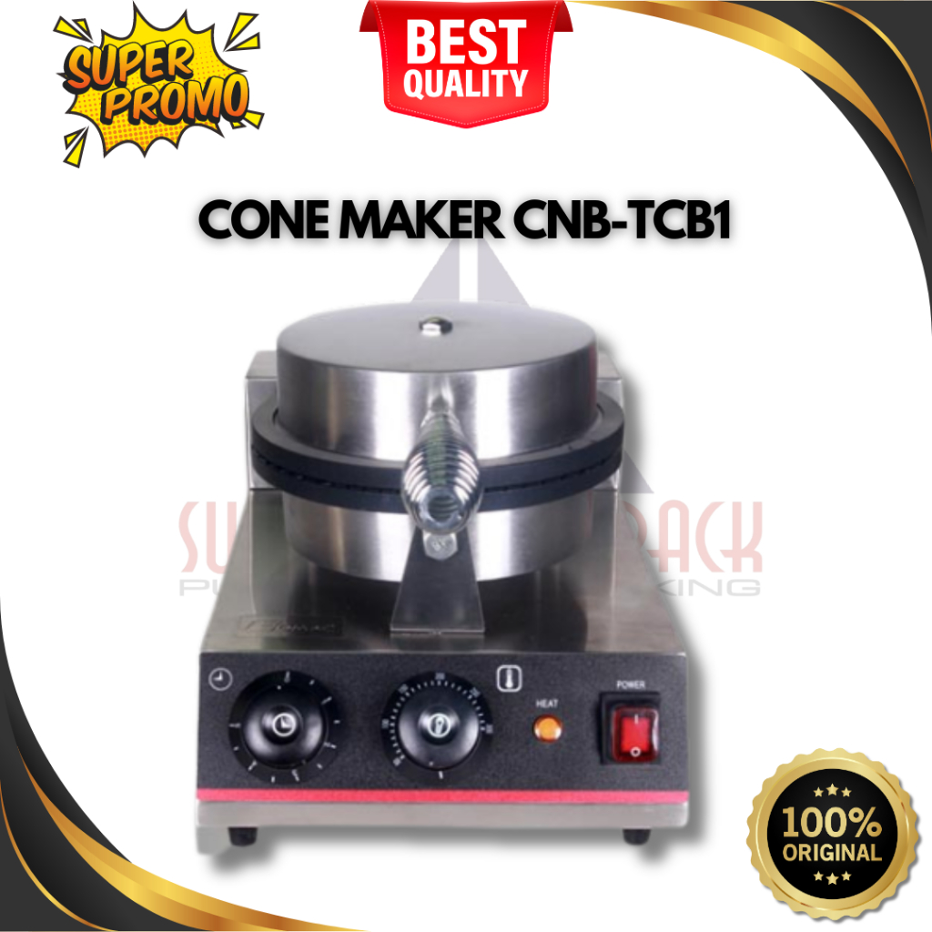 Mesin Cone Maker CNB-TCB1 Electric - Pembuat Cone Ice Cream Es Krim Fomac