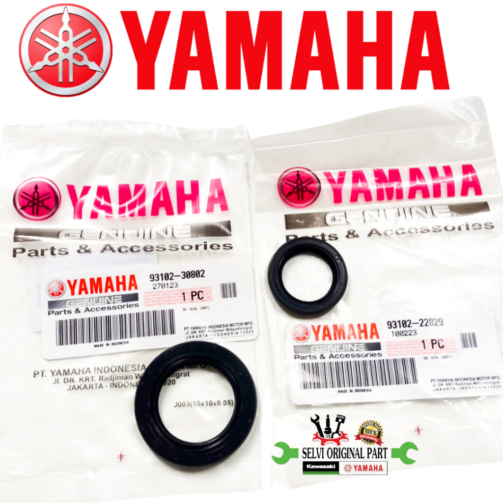 SEAL KRUK AS KANAN&KIRI NMAX 93102-22829&93102-30802 YAMAHA ORIGINAL