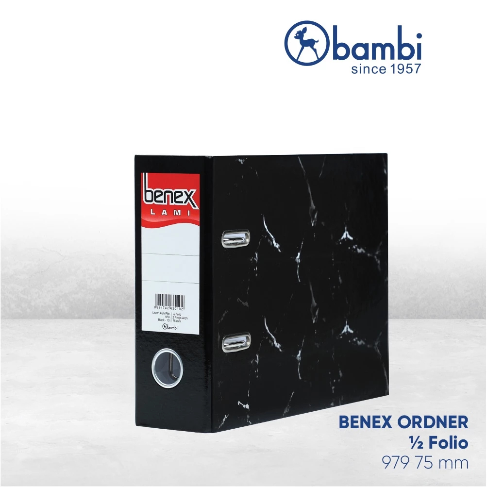 

Benex Lami Ordner Voucher JUMBO SIZE 75 mm Lever Arch File kode 979