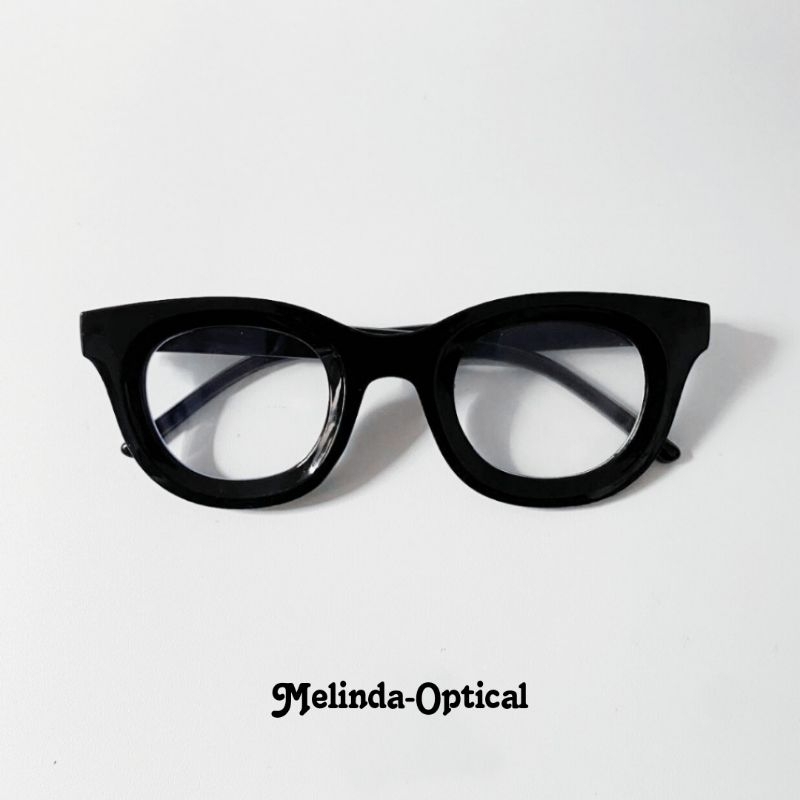 Frame Kacamata Pria Bold Keren Model Bulat Lensa Antiradiasi Photocromic Blueray Bisa Minus/Clinder 