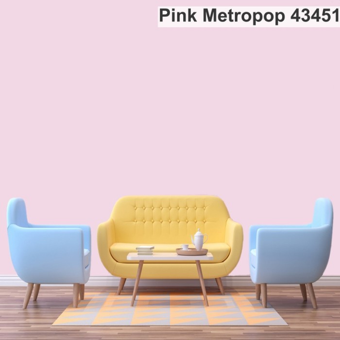 CAT TEMBOK INTERIOR DAN EKSTERIOR DULUX CATYLAC - PINK METROPOP/43451