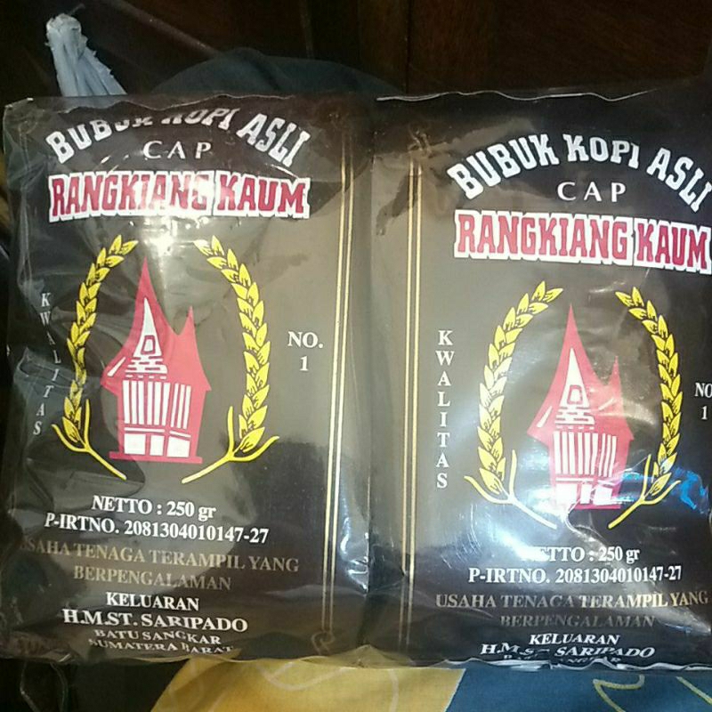 

kopi Rangkiang kaum 10 KG isi 40 bungkus asli dari Batusangkar