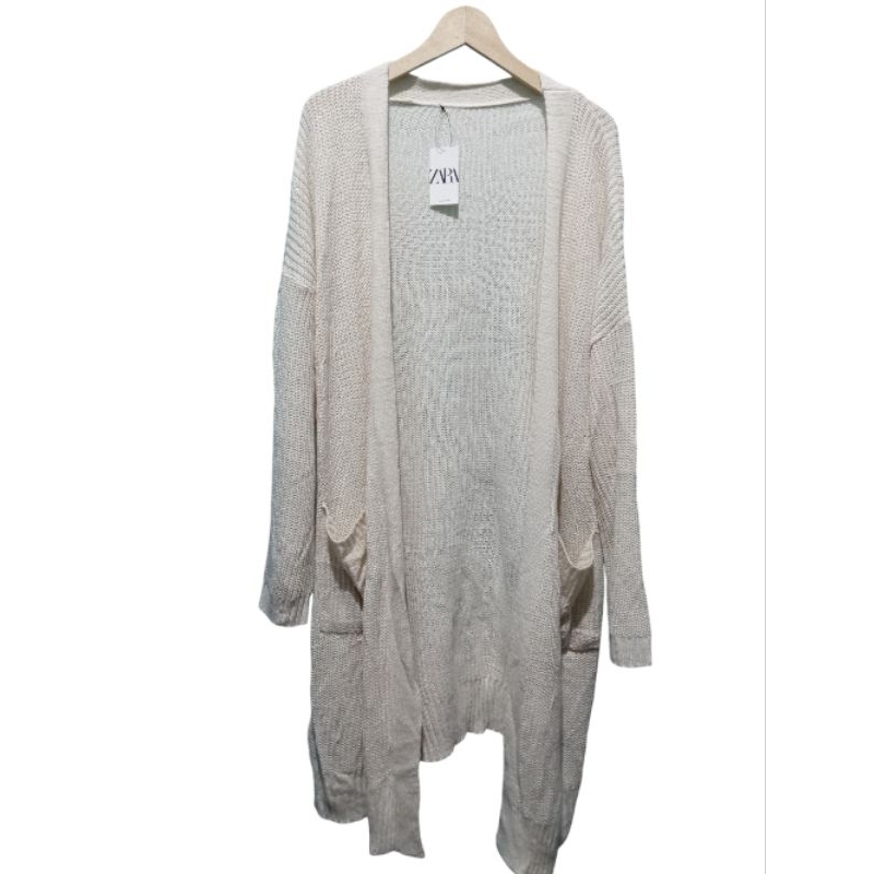 Long Cardi Rajut Kepang (PREMIUM)