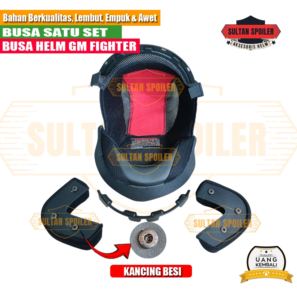 Busa Helm GM Faighter Fighter Satu Set Busa Helm Gm