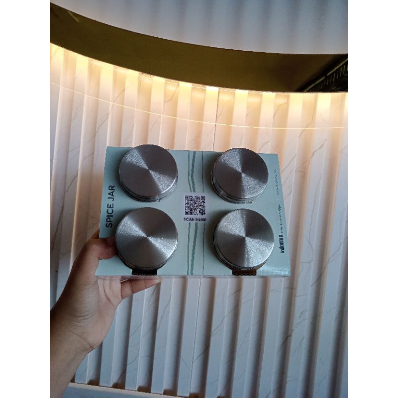COD - Informa Spice Jar Basic Series / Tempat Bumbu Botol Kaca