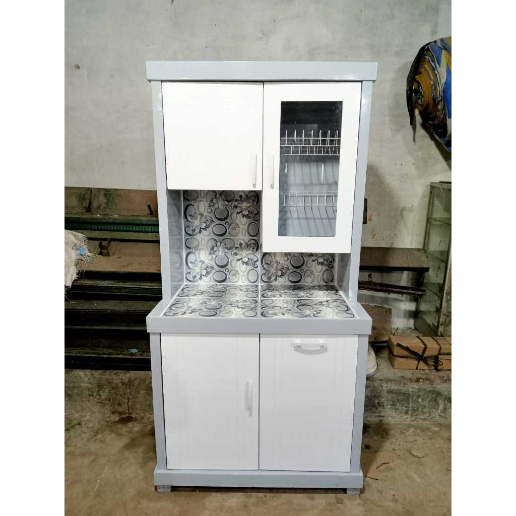 LEMARI SAYUR 2 PINTU / LEMARI PIRING MURAH / LEMARI PIRING MULTIPLEK / LEMARI PIRING 2 PINTU - LS013