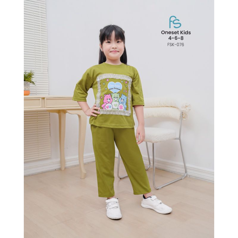 Baju anak | setelan anak | baju tidur anak forever sweet FSK-076