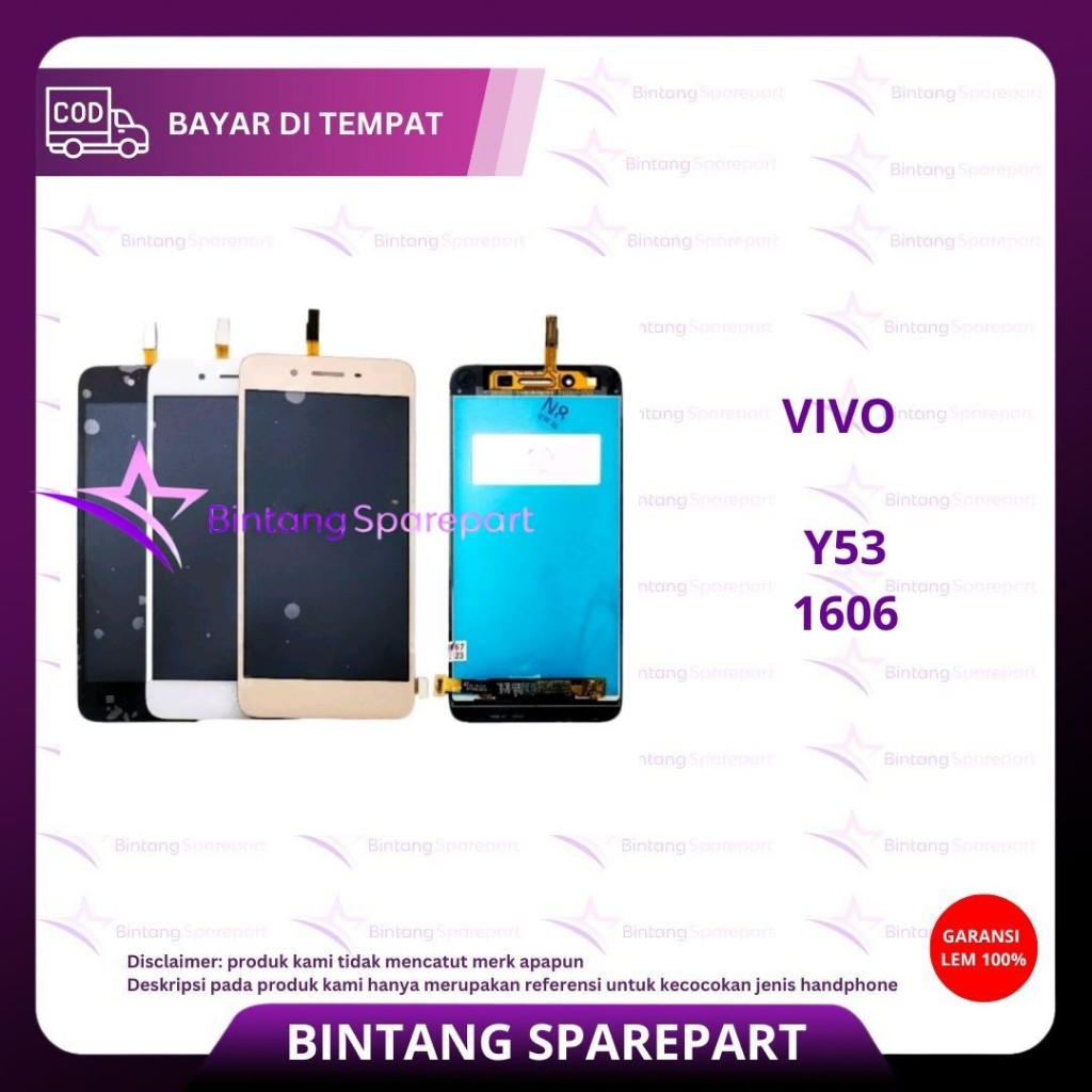 LCD TOUCHSCREEN VIVO Y53 / 1606