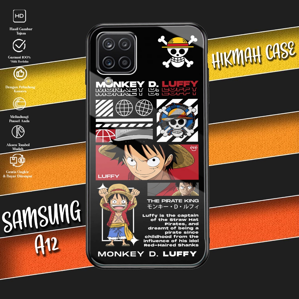 Case Samsung A12 - Casing Hp Samsung A12 - Motif ( OP 2 ) - Silikon Hp Samsung A12 - Softcase Glass 