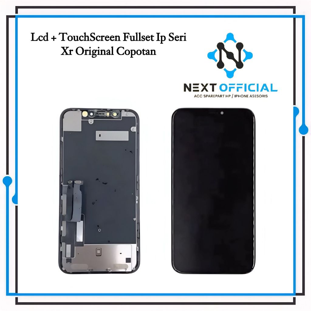 Lcd + Touchscreen Ip Seri Xr Copotan / Cabutan Original
