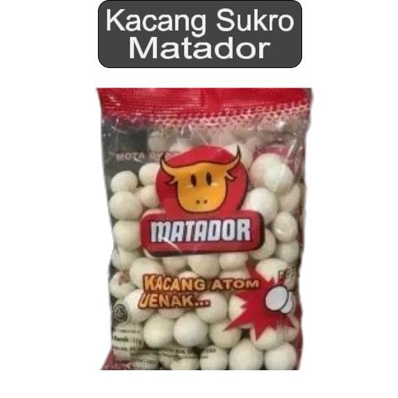 

1 Bal Kacang Sukro Matador 130g / Kacang Atom Per Pak Isi 20pcs Pilus / Pilus Renyah