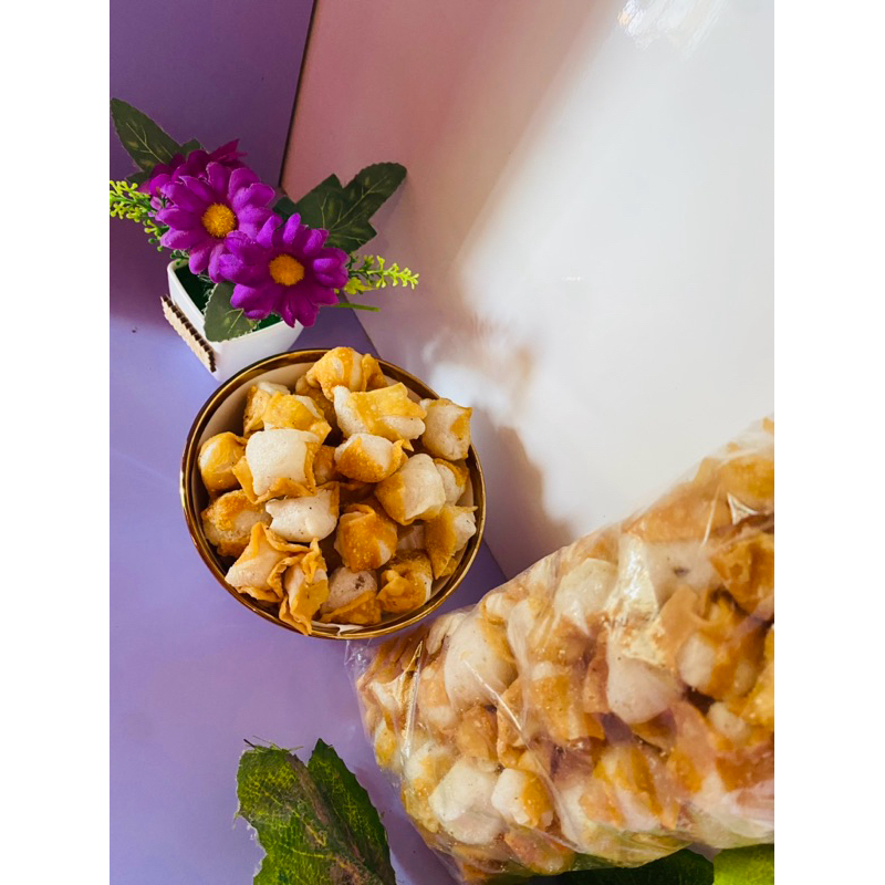 

siomay kering pangsit kering