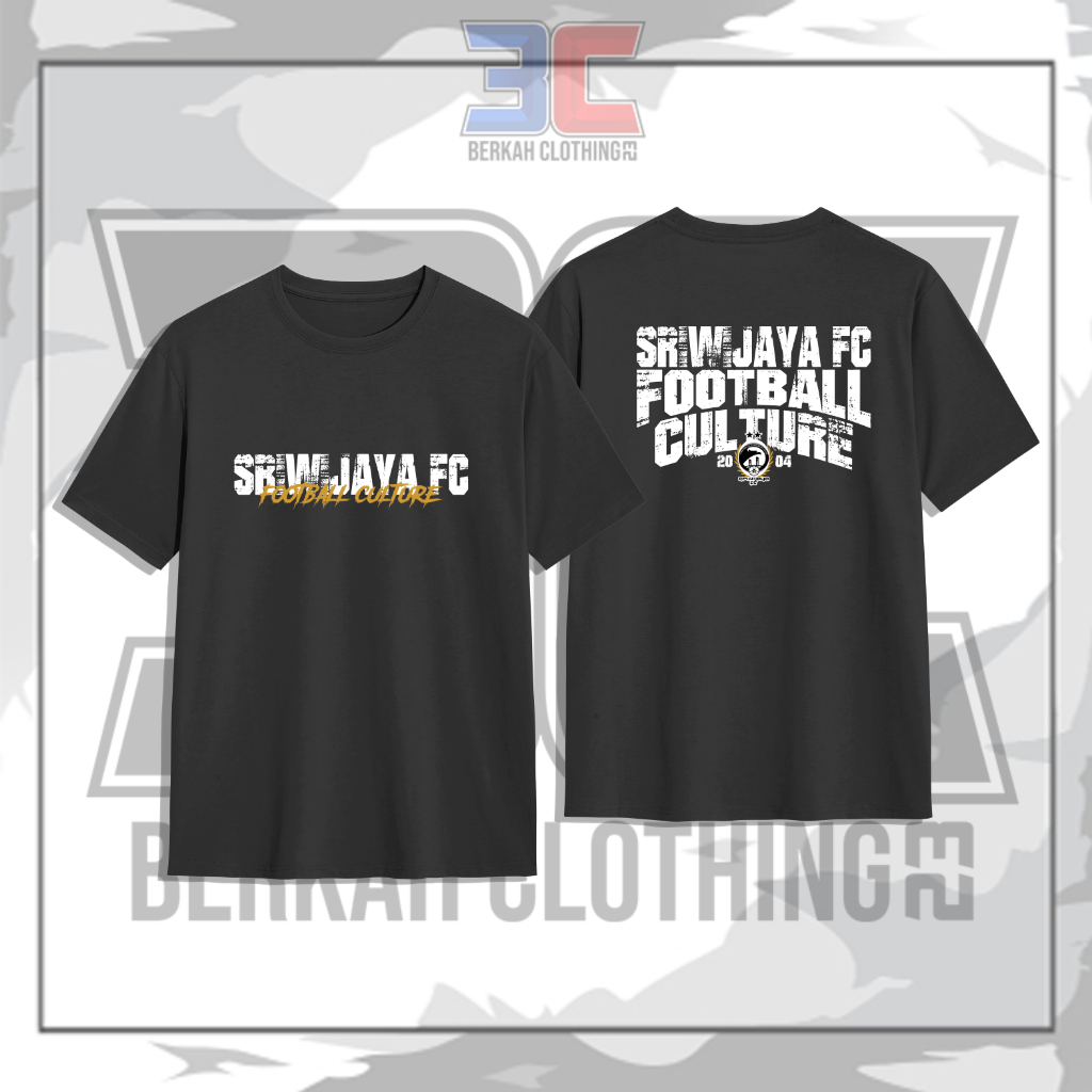 Baju Kaos Football Culture Sriwijaya Fc 2004 // Kaos Sriwijaya Palembang Football Culture