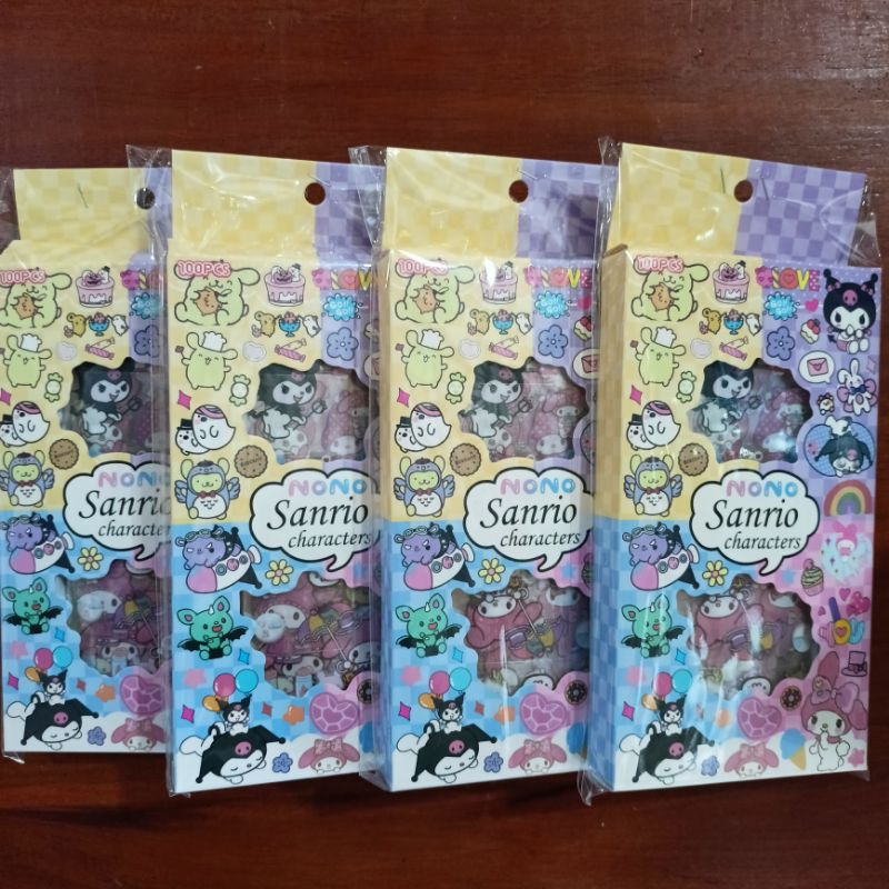 

STIKER SANRIO PANJANG ISI 100Pcs