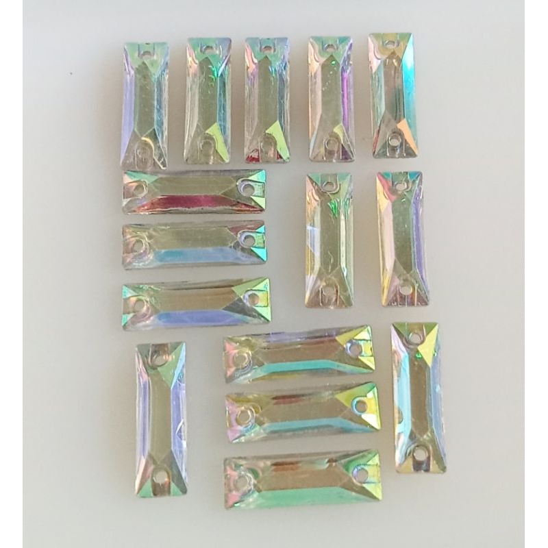 PAYET RESIN PERSEGI PANJANG 6x18mm