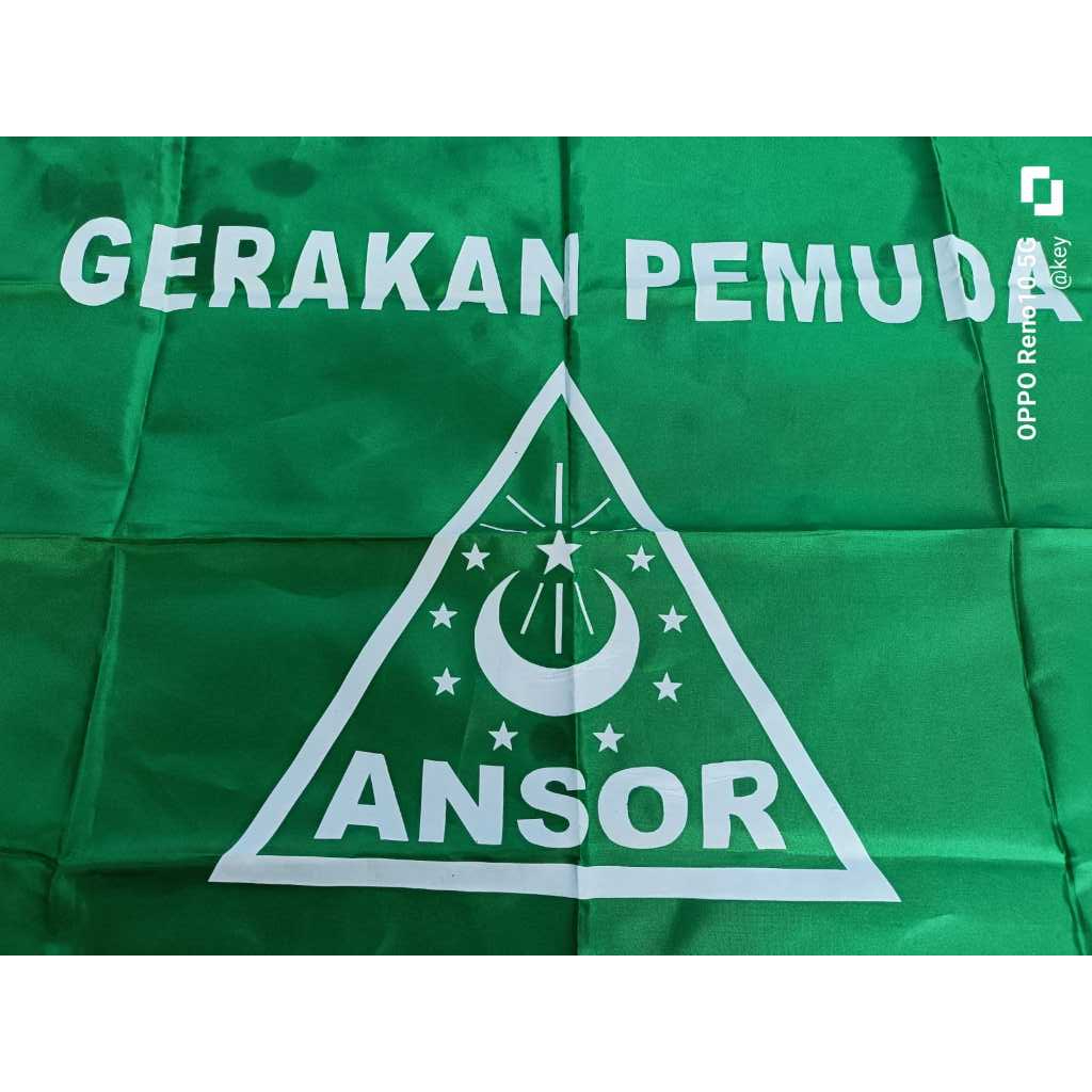 BENDERA ANSOR BENDERA GERAKAN PEMUDA ANSOR