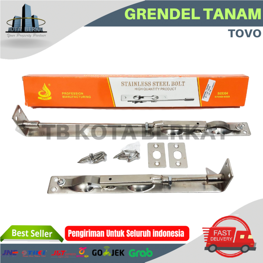 GRENDEL TANAM STAINLESS / GRENDEL PINTU