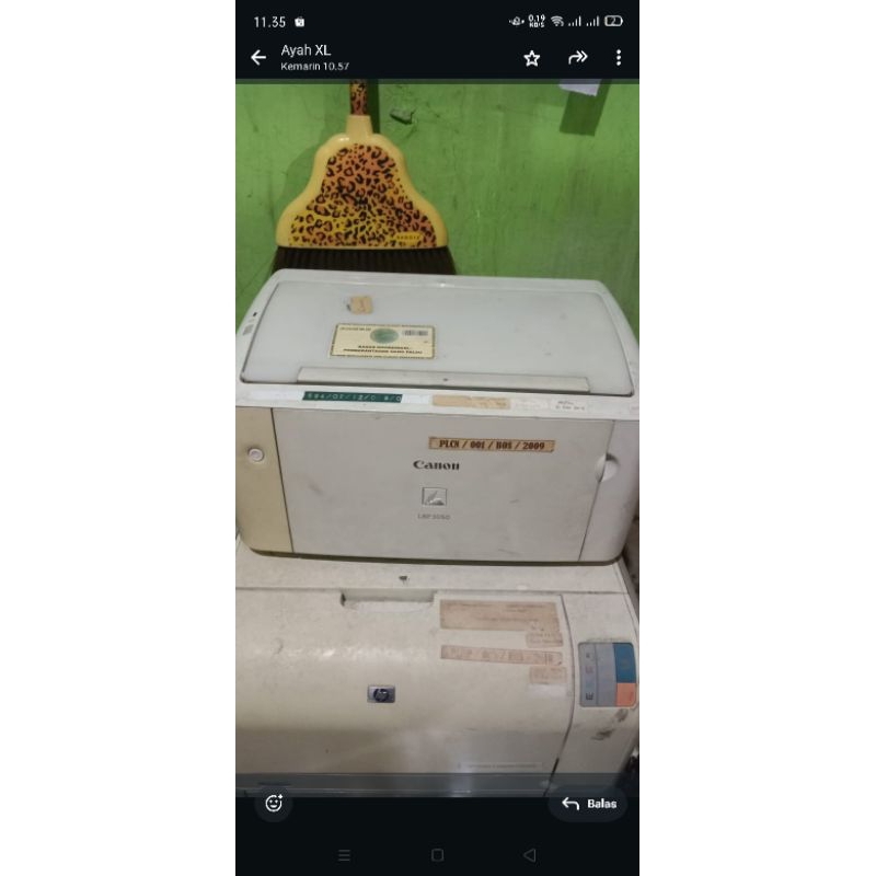 Printer laserjet Canon bekas