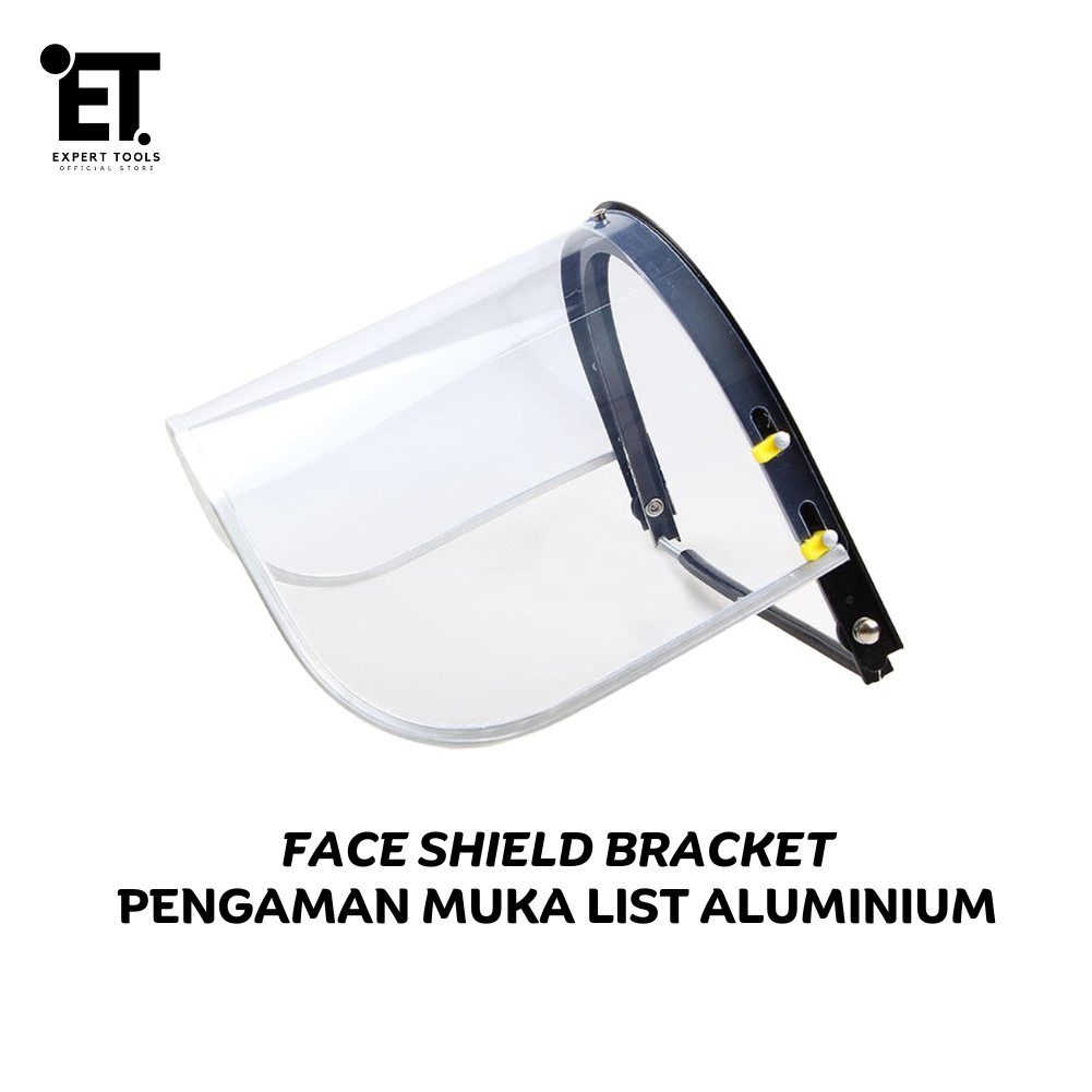 Face Shield Akrilik / Face Shield Medis / Helm Safety Pelindung Wajah Gerinda / Helm APD