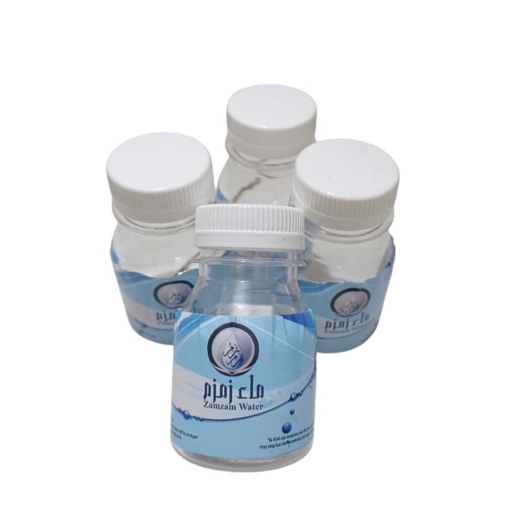 

AIR ZAMZAM 60 ML / AIR ZAMZAM ORIGINAL / OLEH OLEH HAJI UMROH