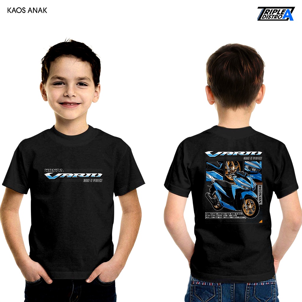 Kaos Anak Vario 150  Kaos Otomotif by Triple A Distro