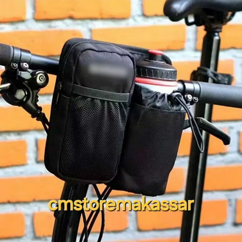 Tas Handlebar Sepeda Tas Stang Depan Sepeda Lipat Sepeda Gunung MTB Pacific Element Noris Ecosmo