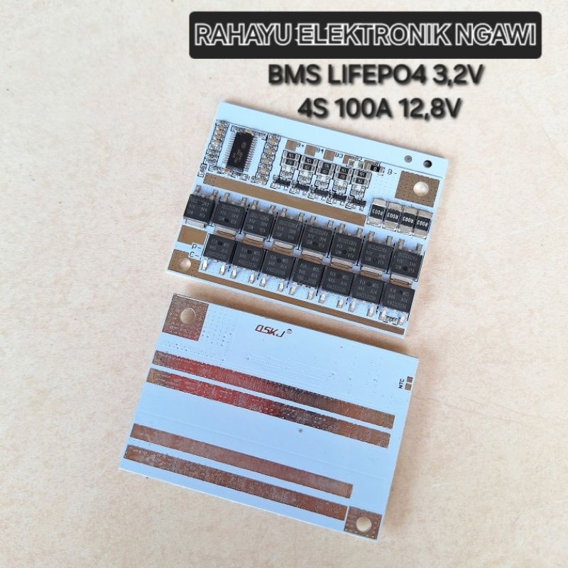 BMS LIFEPO4 3,2V 4S 100A 12,8V