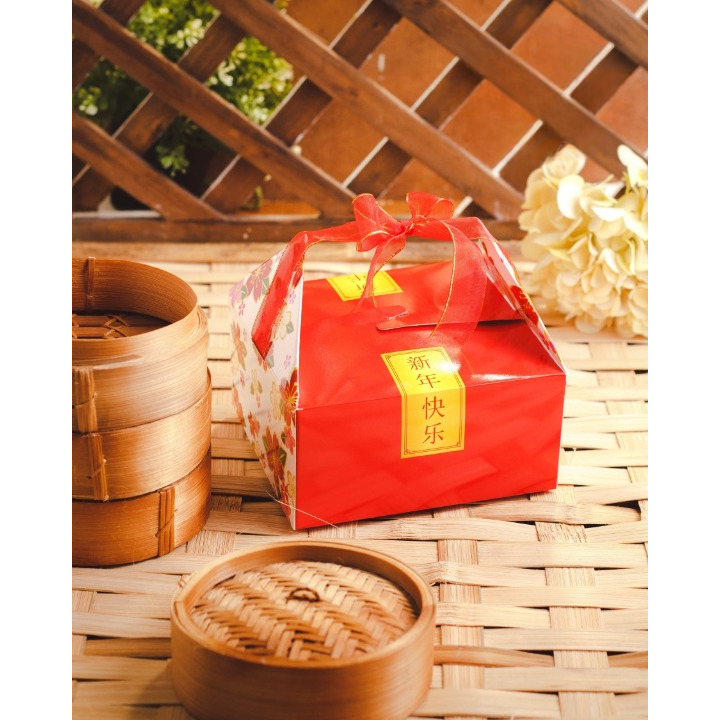 

50 Pcs Box Kue Kering Motif Imlek Dus Packaging Hampers Souvenir Imlek