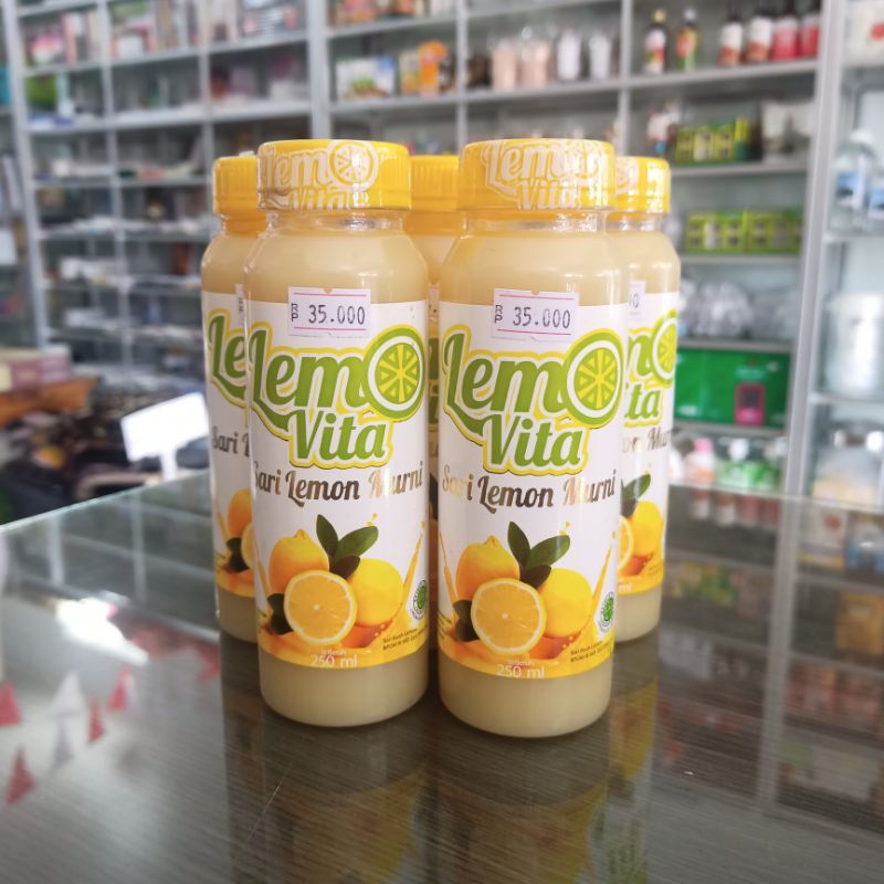 

Lemovita Sari lemon 250ml [ Sari Lemon Fresh ] Minuman Sehat