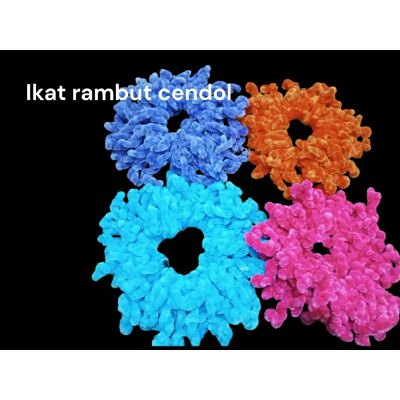 Ikat Rambut Model Cendol