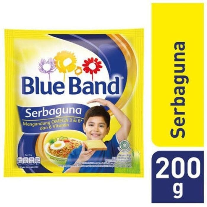 

Blue Band Margarin Mentega Serbaguna 200 gr
