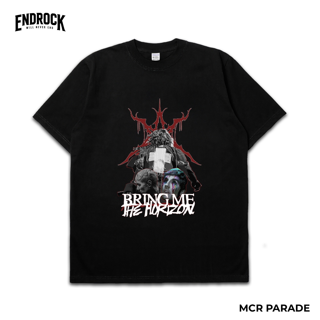 Kaos Regular Original Endrock Tema "OLIVER SYKES"