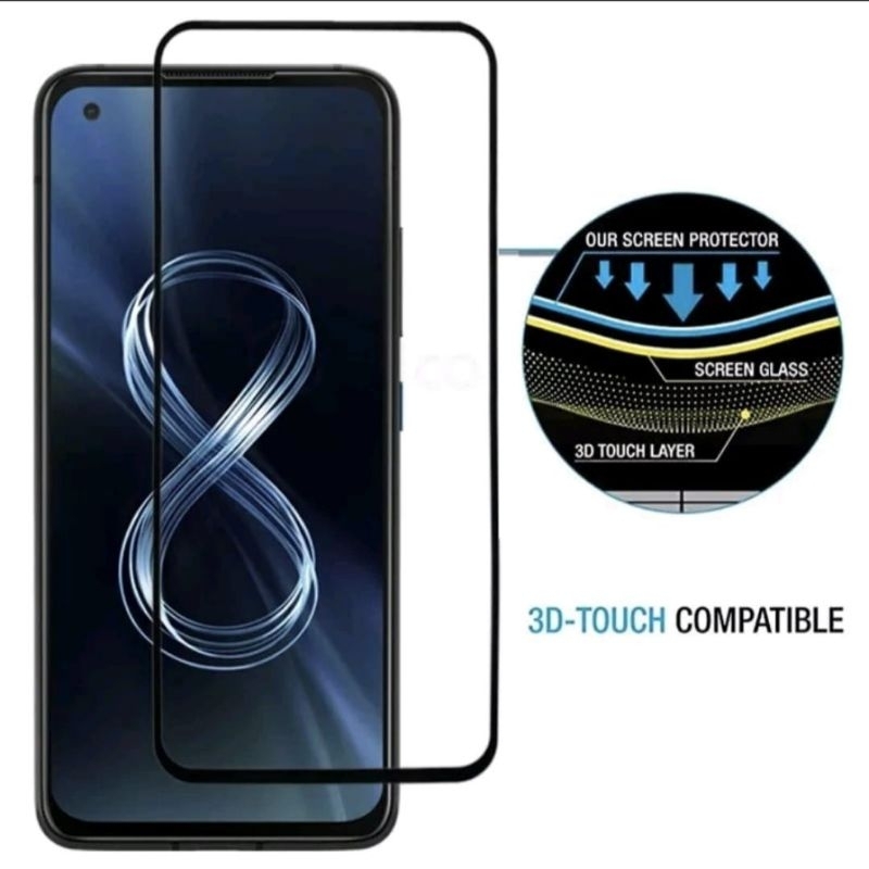 Tempered Glass ASUS ZENFONE 8 / ZENFONE 9 / ZENFONE 10 Full Cover Screen Protector