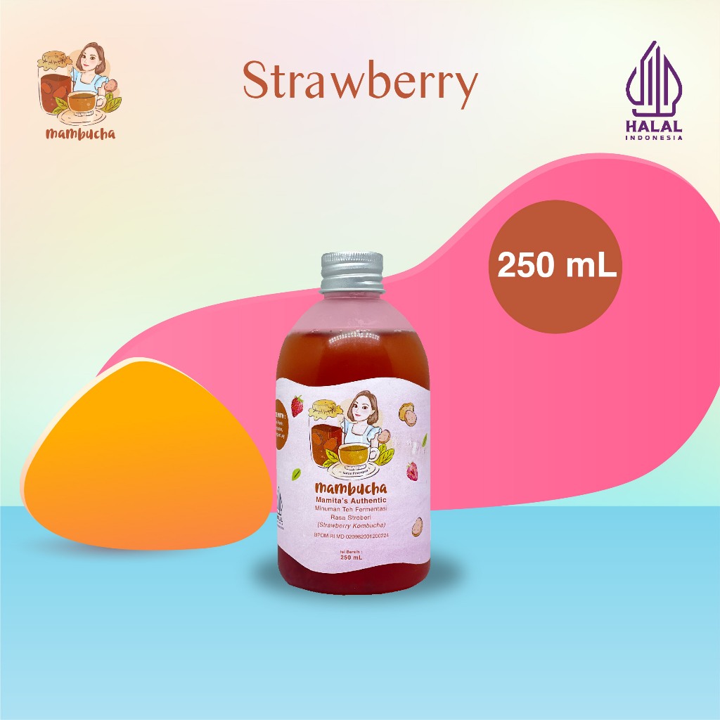 

Kombucha Fruity Strawberry Mambucha 250 ml