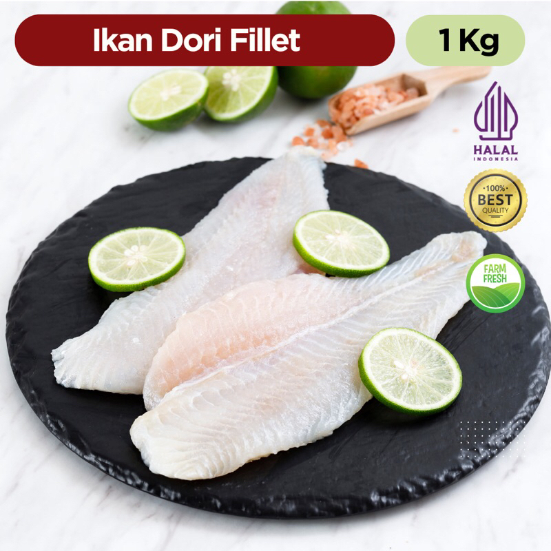 

1kg fillet ikan dori tanpa tulang / Fish n chips / bisa untuk MPASI Halal
