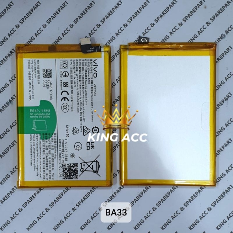BATERAI BATRE BATTERY VIVO Y03 / BA33