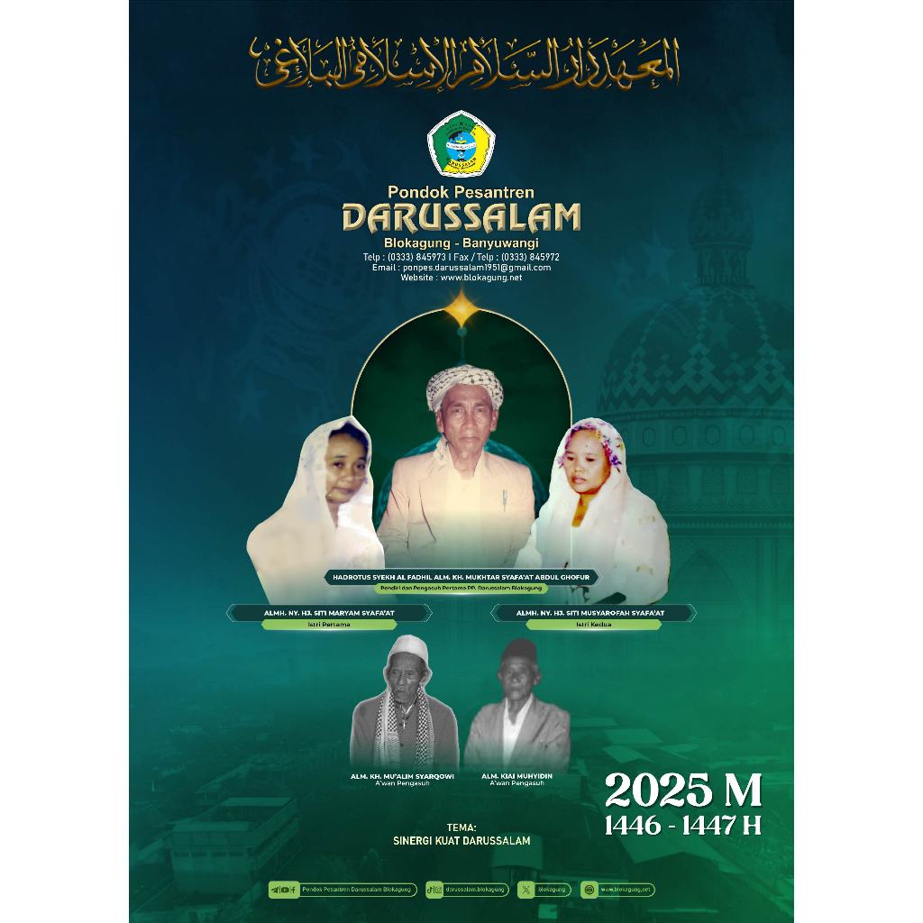 

KALENDER PP. DARUSSALAM BLOKAGUNG 2025