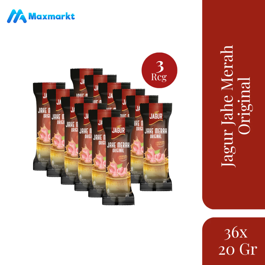 

Jagur Jahe Merah Original Renceng 36 Pcs
