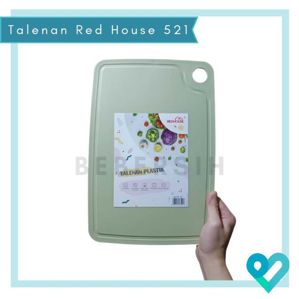 Talenan Plastik Redhouse 521/Talenan Jumbo Warna Soft/Talenan Plastik Tebal