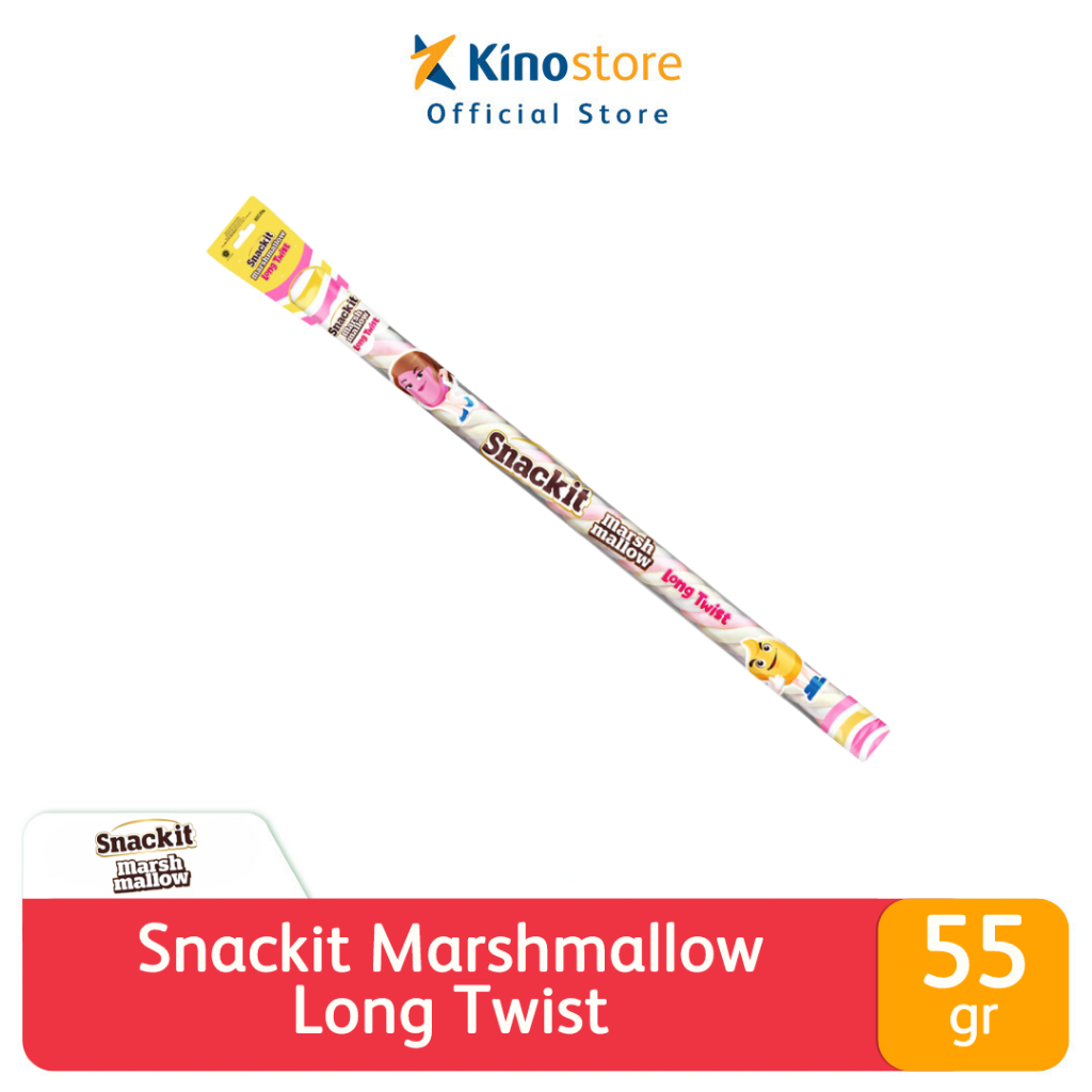 

Snackit Marshmallow Long Twist